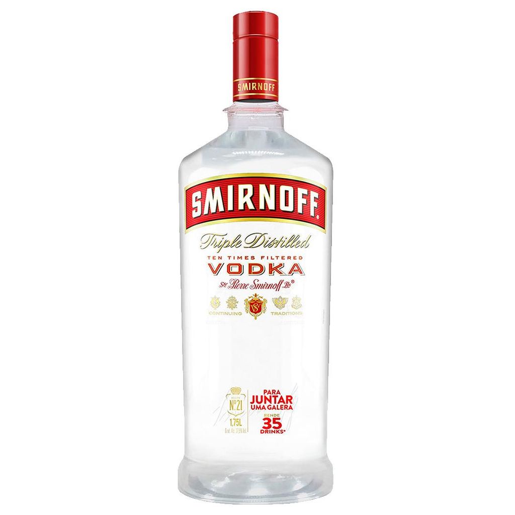 Vodka Smirnoff 1,75L | Shopee Brasil