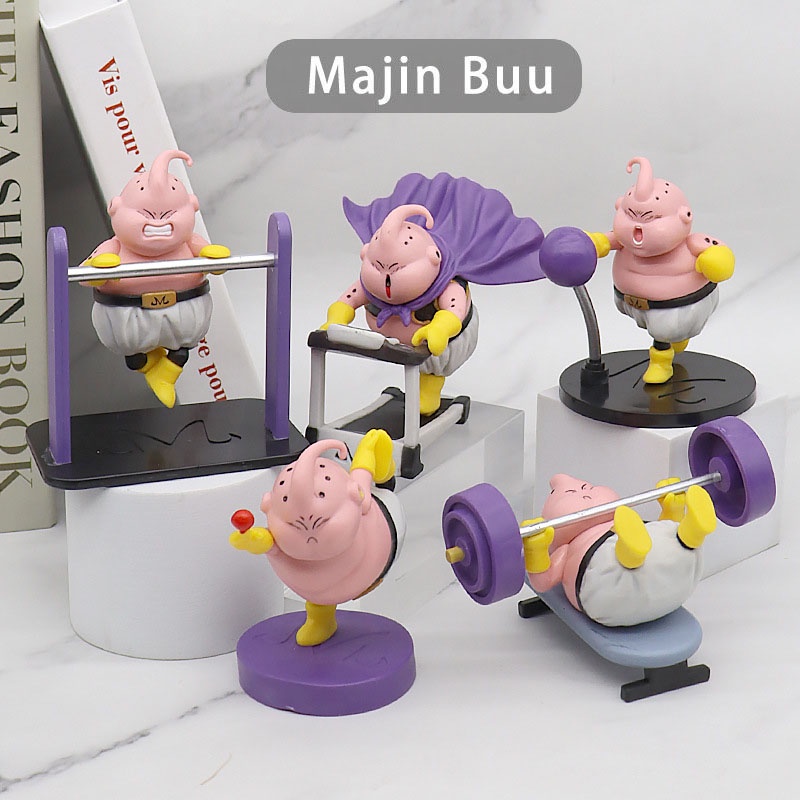 Bola De Dragão Z Figuras GK Majin Buu Músculos Majinboo Ação Anime Figura Colecionável Modelo Presentes De Brinquedos