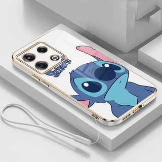 Xiaomi poco X6 Pro M6 X6Pro X5 5G Caixa De Ponto Monstro Brilhante Bordas Quadradas TPU Capa Da Macia