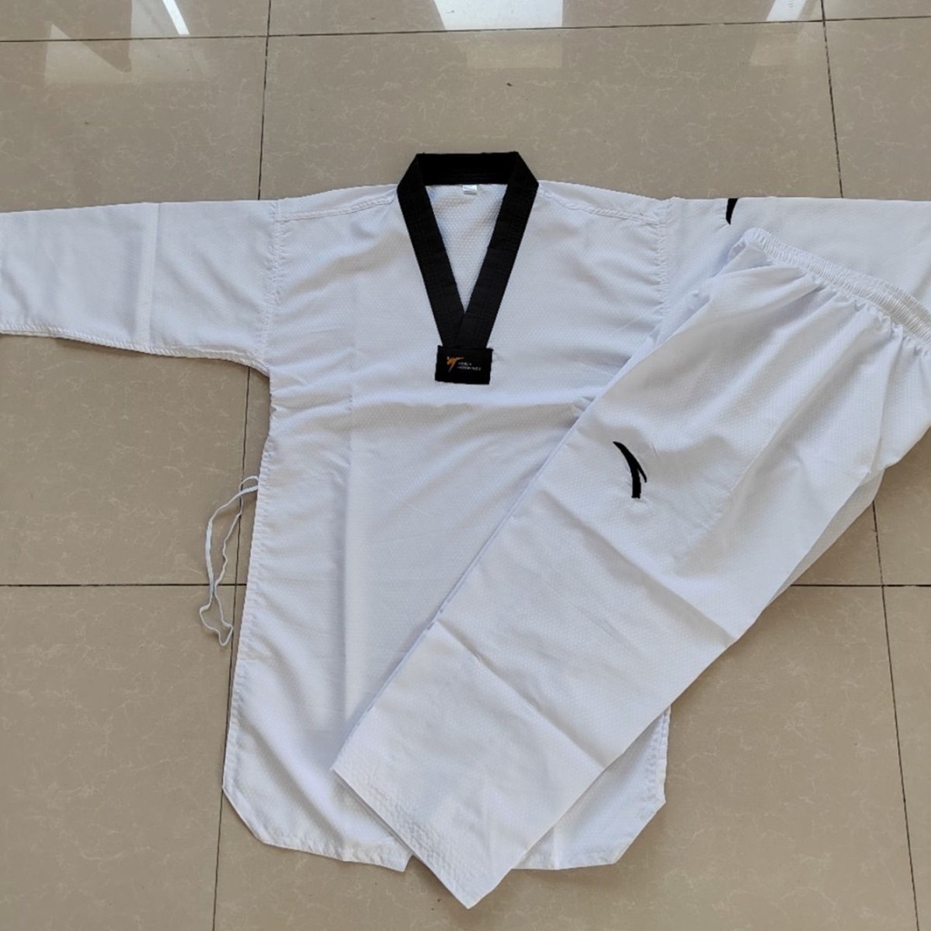 Uniformes de taekwondo mestre masculino adulto feminino Dobok Tae Kwon Do  traje de treino MG