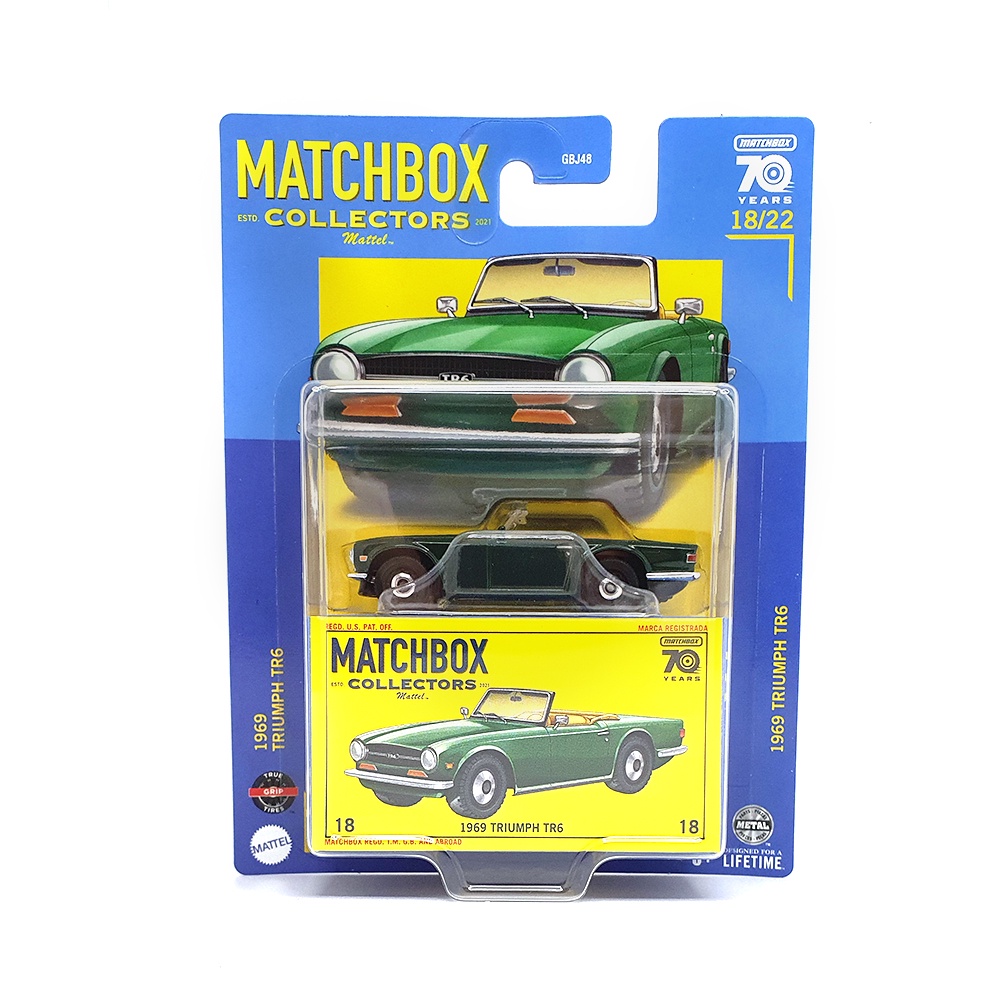 Matchbox Collectors 1969 Triumph TR6 | Shopee Brasil