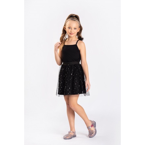 Conjunto Feminino Infantil Fru Fru Estrelado