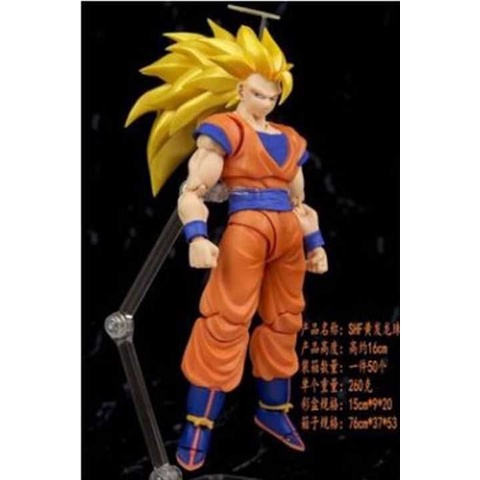 goku articulado Dragon Ball 2ª geração SHF Monkey King cabelo preto Goku  pode fazer um presente de modelo de exibição de boneca