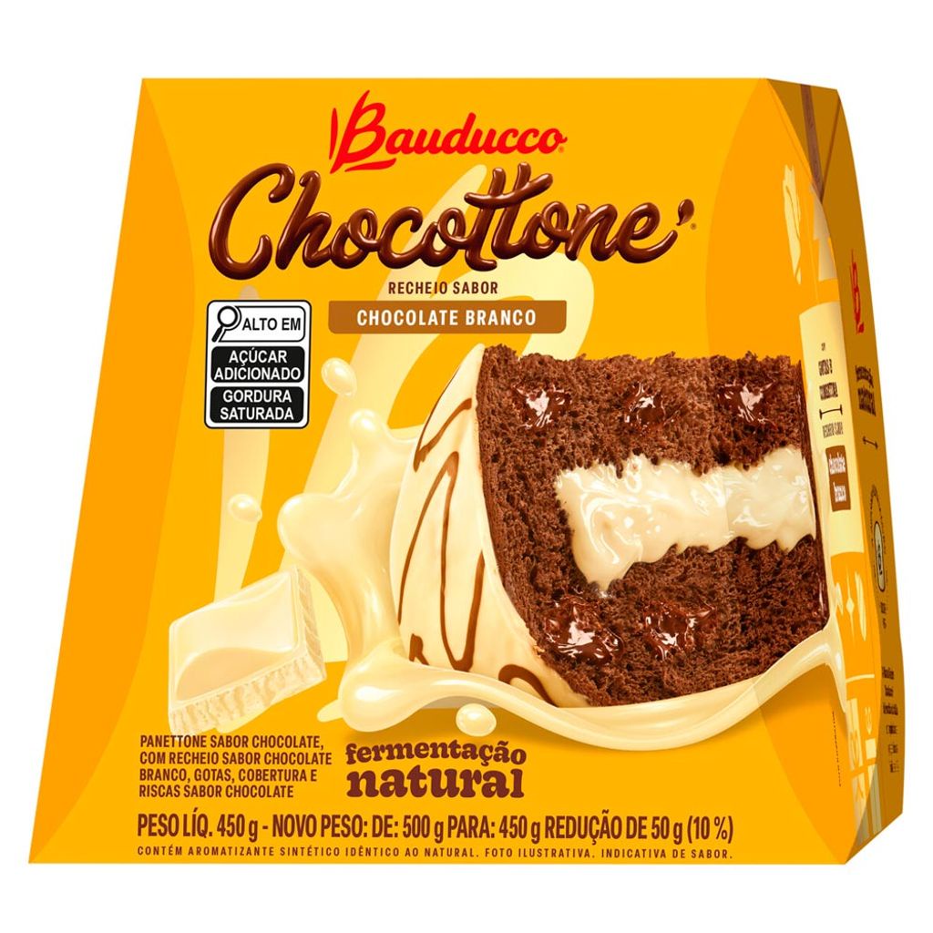 Panetone Havanna Laranja Cristalizada C/ Doce Leite 700g Sabor Laranja  Siciliana Com Doce De Leite