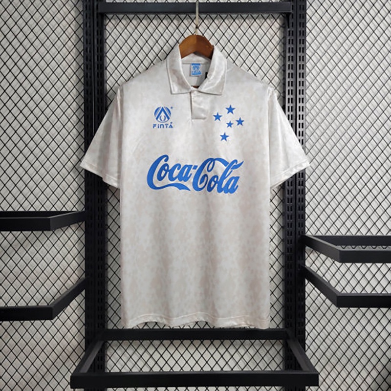 Retro Cruzeiro 93-94 Distante Tamanho S-XXL-Versão Tailandesa Da Camisa De Futebol 1 : 1 XL