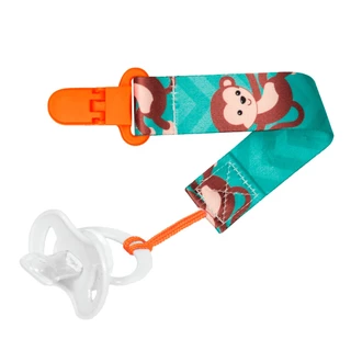 Prendedor De Chupeta Animal Fun Macaco Buba