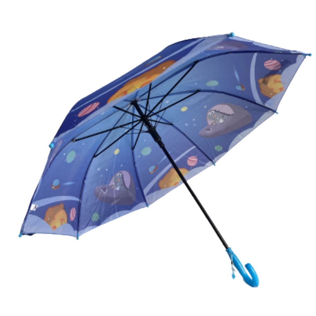 Guarda Chuva Infantil Sombrinha Automático Com Apito Menino Menina ...