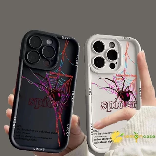 Capa Aranha Redmi 9A 12C 10C 9T 10 Prime 10X 9c NFC 9i 9AT 12 A1 A2 A1+ A2+ 10A 11A 9 Power Redmi Note 12 10 11 11S 9 8 9S 10S 12S PRO MAX 11SE POCO C50 C51 C55 X5 C40 X3 GT NFC M2 M3 PRO M5S Olho De Anjo Anti-Queda TPU Moda Carta