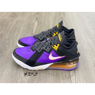 Nike lebron best sale 18 low purple