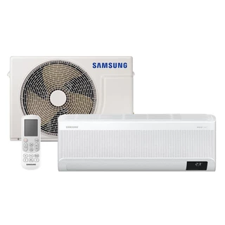Ar Condicionado Split Inverter Samsung WindFree Connect 18000 BTUS Quente e Frio 220V AR18BSEAAWKXAZ em Oferta na Shopee