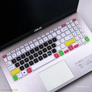 Para ASUS VivoBook 15 X1500 X1500E X1500EA X 1500 EA 15,6 Polegadas Capa De Teclado De Silicone À Prova D'água Notebook Protetor De Pele