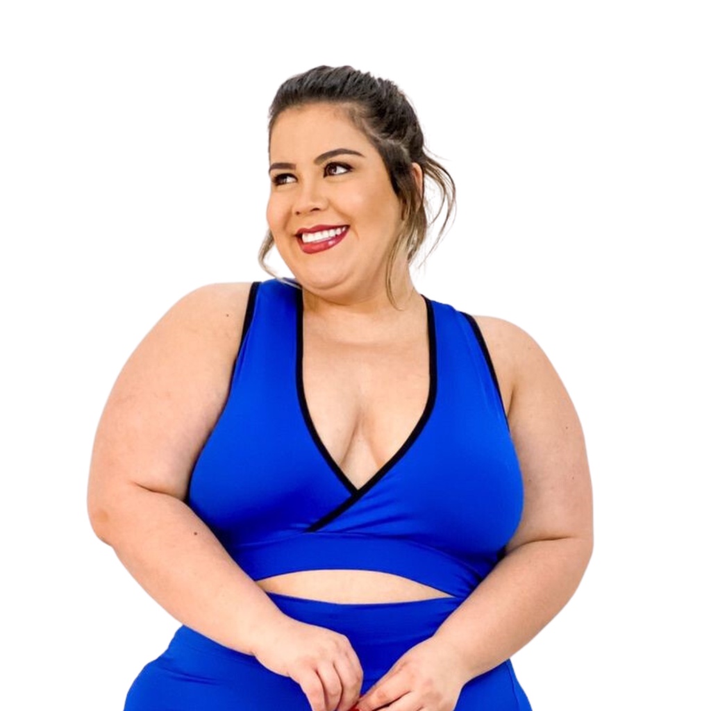 Roupa fit sale plus size