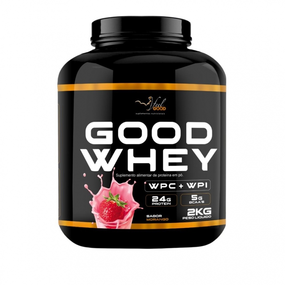 Suplemento Alimentar em Pó Feel Good Whey WPC + WPI 2kg