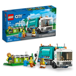 LEGO city caminhão de reciclagem (261 peças)