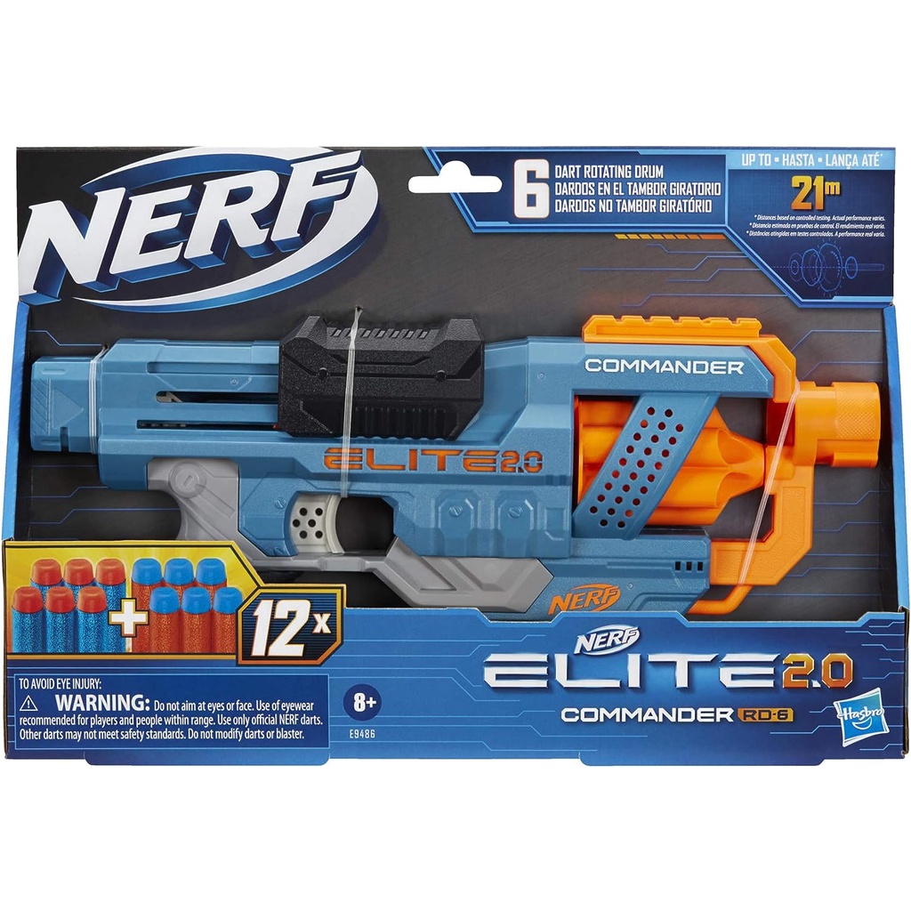 NERF Lançador Fortnite Pump SG, com Câmara de Recarga e 4 Dardos