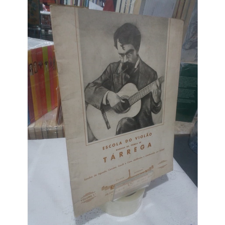 ESCOLA DE VIOLÃO - BASEADA NA TÉCNICA DE TARREGA autor AGUADO, CARCASSI, CARULI, CANO
