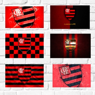 Flamengo 01 a 15 - Futebol - Placa decorativa MDF - Quadro parede