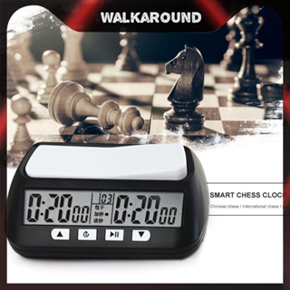 Relógio digital profissional de xadrez com contagem regressiva, cronômetro  de jogo de tabuleiro
