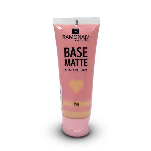 Base Matte Ramona Cosméticos Nº1 Nude 35g (nova embalagem bisnaga ...