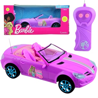 Carrinho Controle Remoto Barbie Fashion Driver 1834 Candide