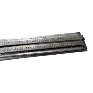 08 Barras Estanho Solda 63x37 Vareta Verga 500g - Cobix