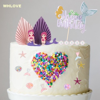 Ins bandeira de bolo com glitter rosa, decoração de sobremesa e bolo com  borboletas, douradas, para festa de aniversário, casamento, princesa