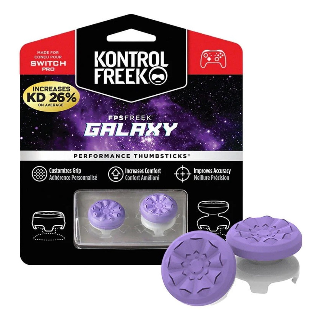 Kontrol Freek Galaxy Roxo Exclusivo Para Nintendo Switch Pro Controllers Shopee Brasil