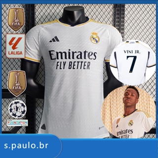 Camiseta de Torcedor Futebol Real Madri Personalizada com seu Nome -  Escorrega o Preço