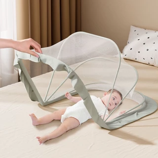 Bebê Cama Mosquiteiro Recém-nascido Sem Fundo Dobrável Dossel Yurt Geral Do Bebê Mosquito Net Cama Acessórios Do Bebê