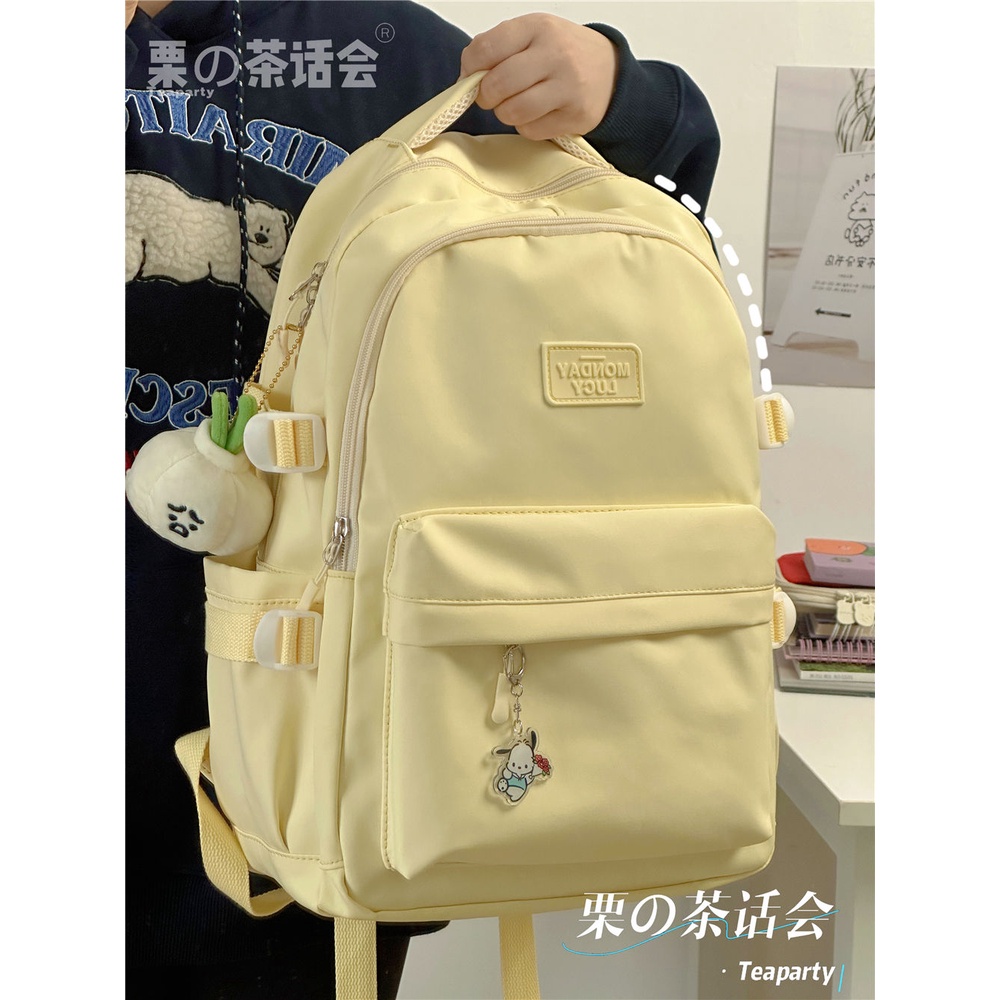 Aesthetic Preppy Pastel Backpack