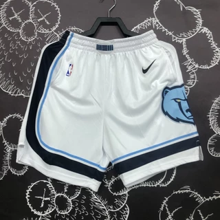 2021-22 Memphis Grizzlies Swingman Jersey-Green/White/Calções De Bolso De Basquetebol Da Marinha