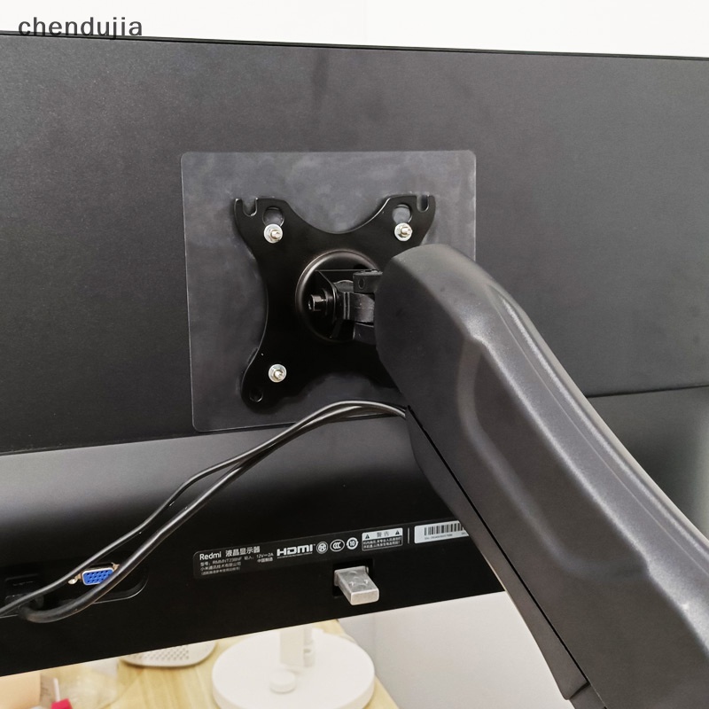 Chen Desktop LED LCD Monitor Extensão Do Braço Suporte VESA Adaptador De Fixação Sem Furo De Moung Pt