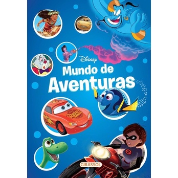 Livro Disney Mundo De Aventuras (Novo, Lacrado)