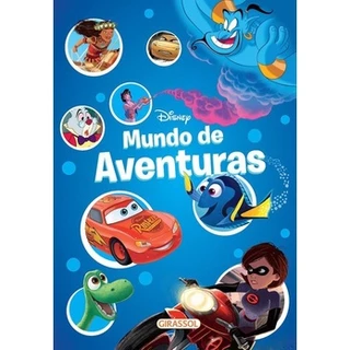 Livro Disney Mundo De Aventuras (Novo, Lacrado)