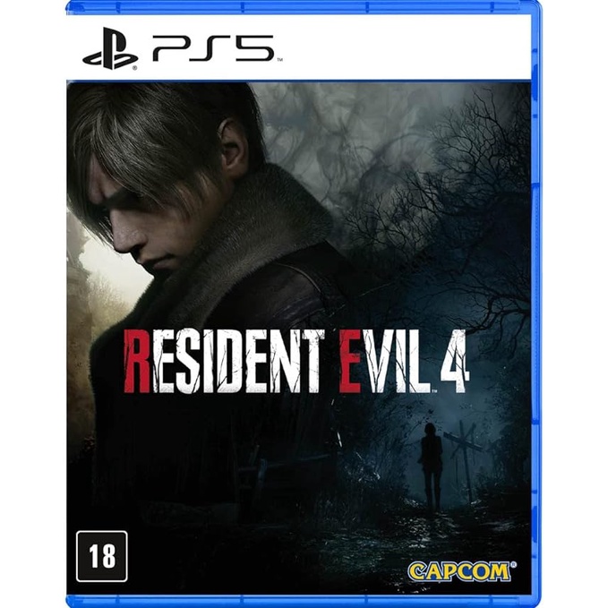 Jogo Resident Evil 4 - PS5 Mídia Física