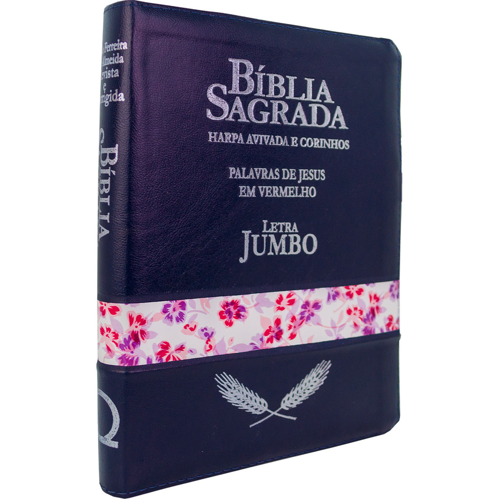 Bíblia Sagrada Feminina Letra Jumbo - ARC Almeida Revista e Corrigida ...