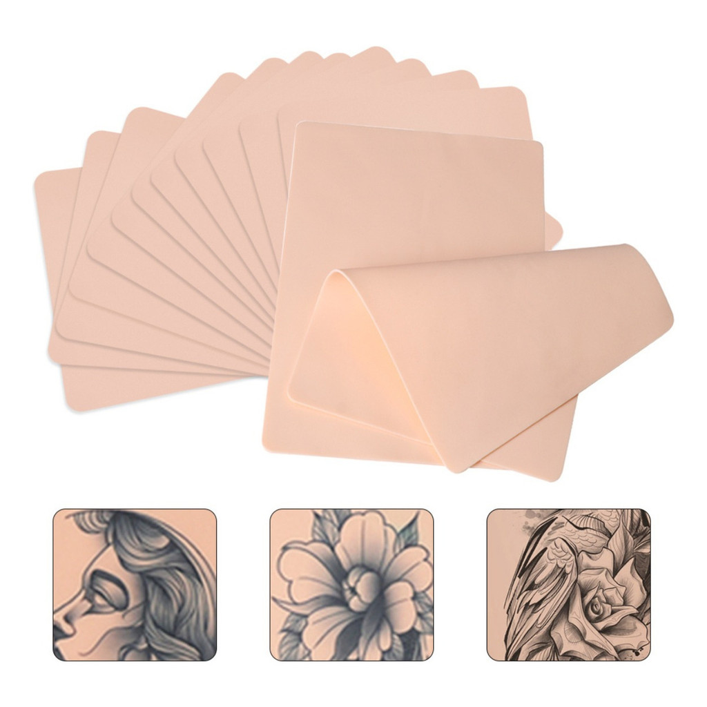 10 Pele Artificial Tatuagem Sintética Micropigmentacão Tatto | Shopee ...