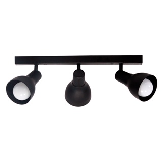 Trilho Eletrificado E27 LED Comum Emenda Conector 3 Spots