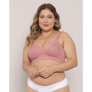 Sutiã Plus Size Avulso Amamentação Rosa