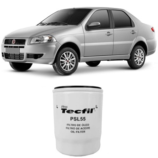 Filtro Óleo Fiat Siena 2000 A 2016 Tecfil