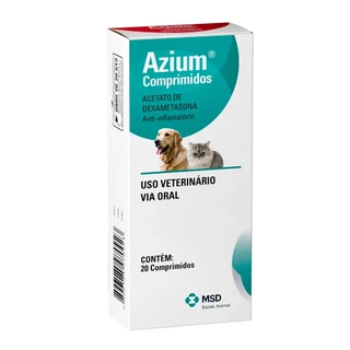 Azium Anti-inflamatório MSD 20 Comprimidos