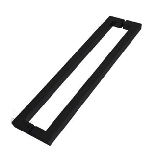 Puxador Goal 30x30x800mm preto Geris