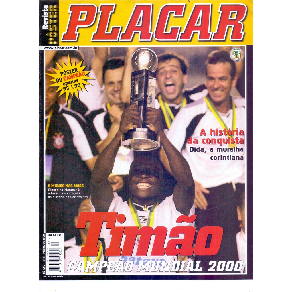 Corinthians - Campeão Mundial 2000 [pôster 30x42]