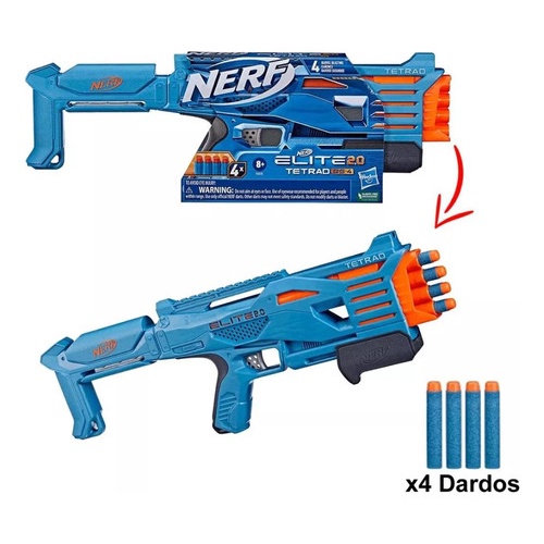Nerf lançador de dardos SURGEFIRE shockwave elite 2.0 brinquedo arma doze  12 hasbro