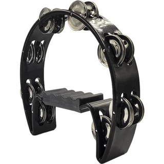 Pandeiro Meia Lua Tennessee Liverpool Pandeirola Preto Fosco em Oferta na Shopee