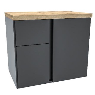 Toucador Castellon II 0,6m Preto Darabas