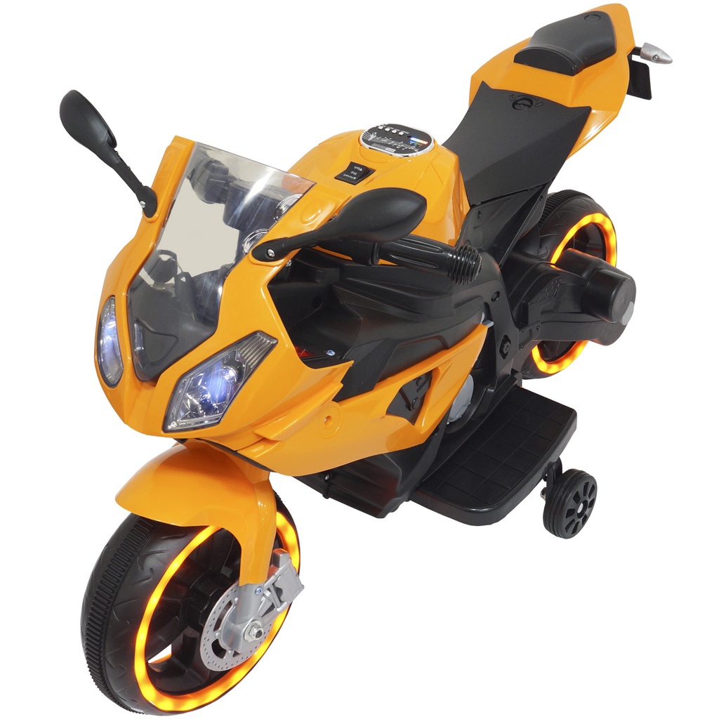 Moto Motinha Elétrica Menina Sprint Turbo Rosa Brinquedo Infantil