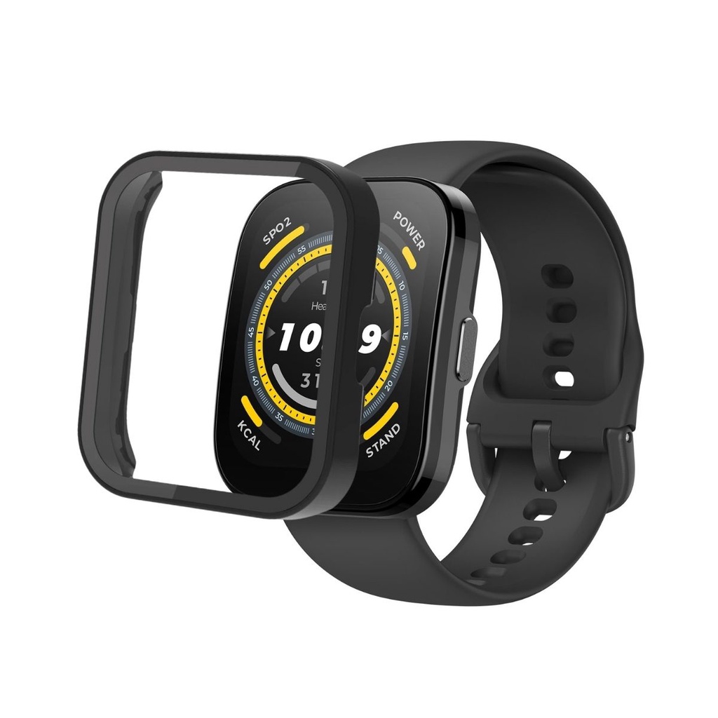 Case Bumper Protetor de Vidro Compatível com Amazfit Bip 5