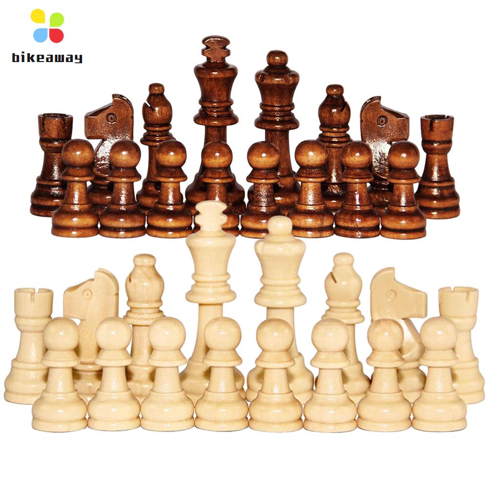 32pcs torneio xadrez peças jogo set internacional peças de xadrez sem placa