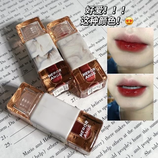 Herorange ~ luz orvalho concentrado espelho brilho labial copo antiaderente leite tailandês café brilho de água cristal